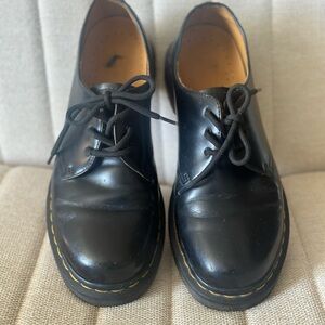 Dr. Martens Black Leather Shoes